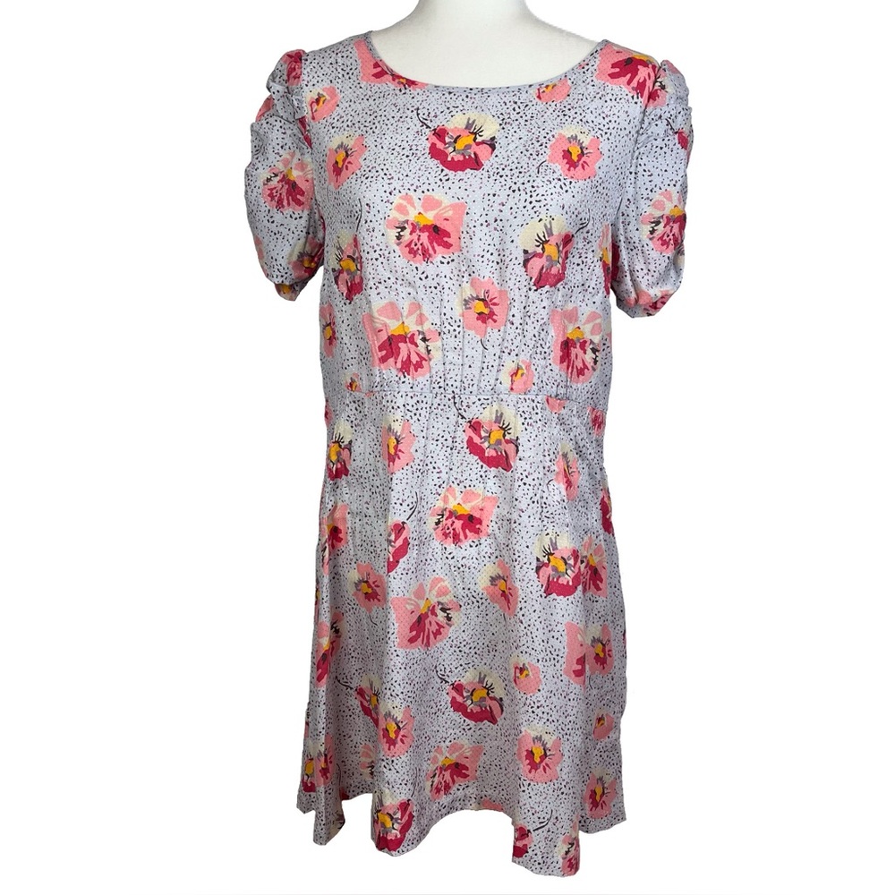 Kimchi Blue Urban Outfitters Womens Floral Skater Dress Size 12